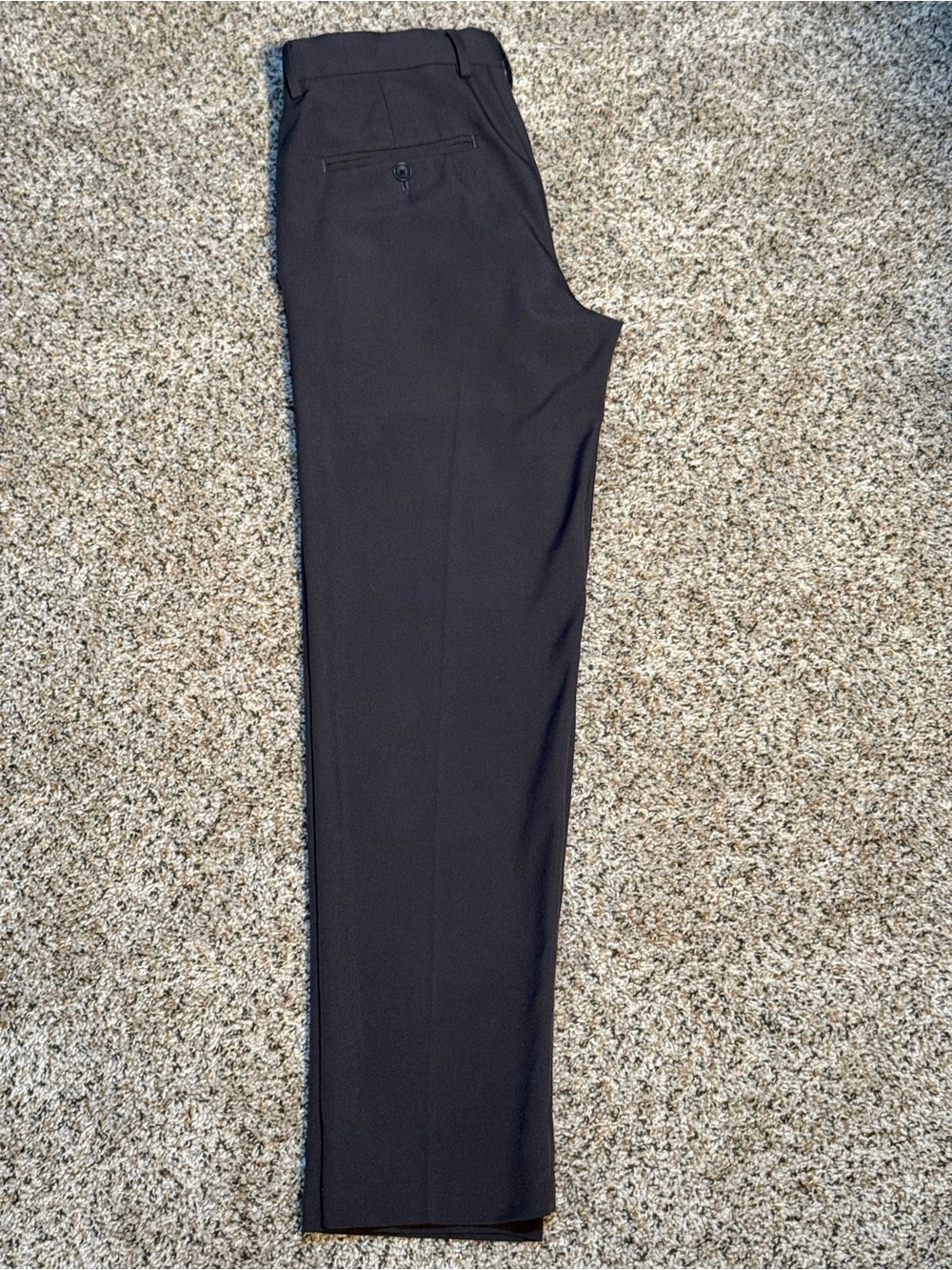 Haggar Heather Gray Straight Fit Dress Pant